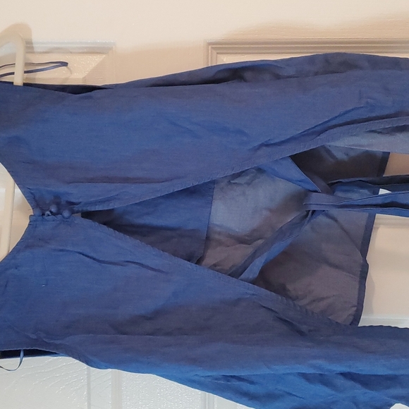 Glamorous denim cut out back crop top - Picture 4 of 5